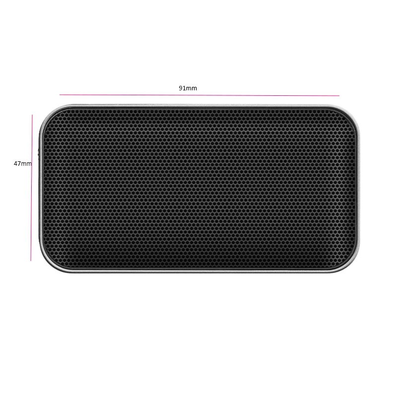 Pocket-sized Portable Wireless Bluetooth Speaker Music Sound Box with Microphone Support TF Card