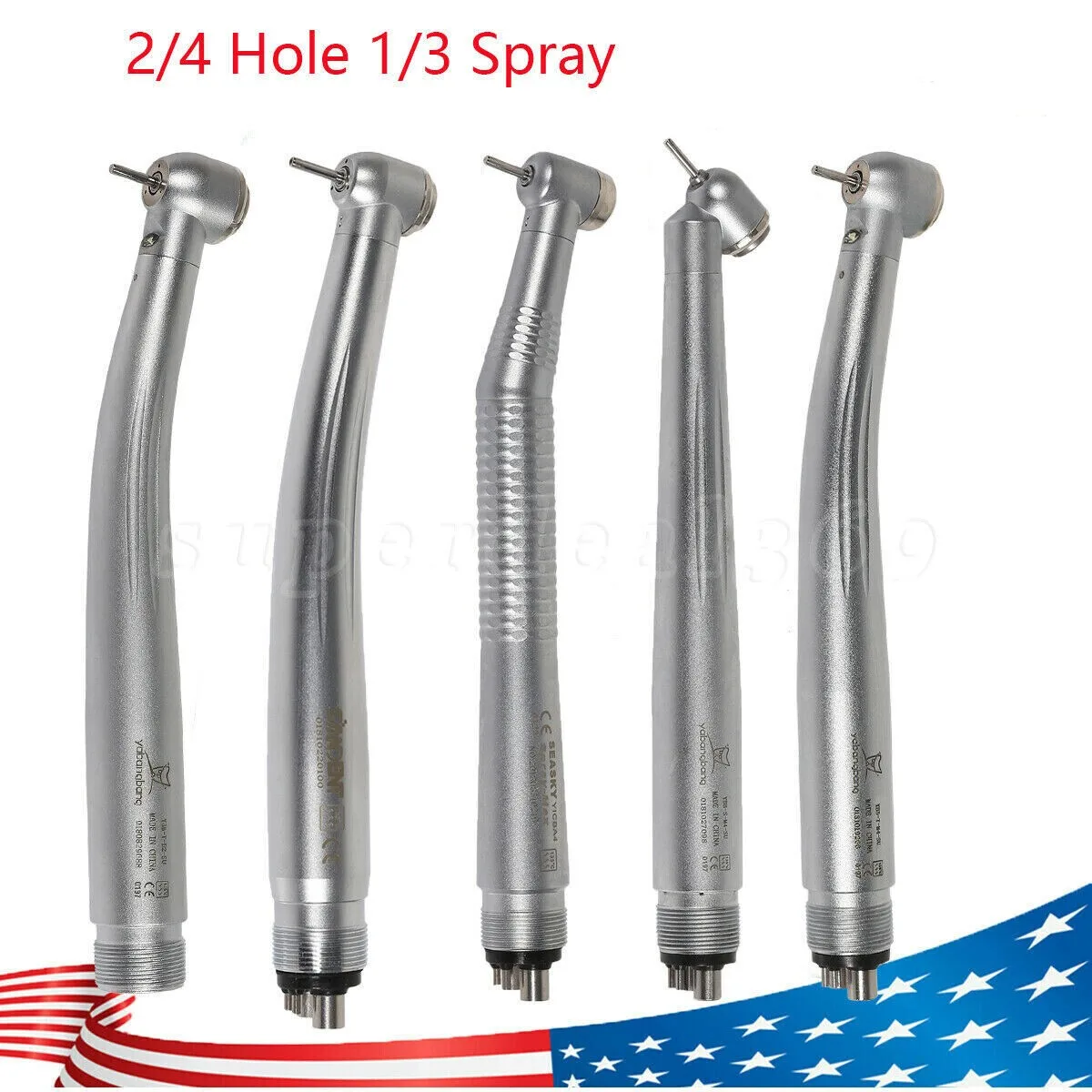 Piezo à Main Dentaire Haute Vitesse LED Avec Fibre Optique - Style NSK - Pour Travaux Précis