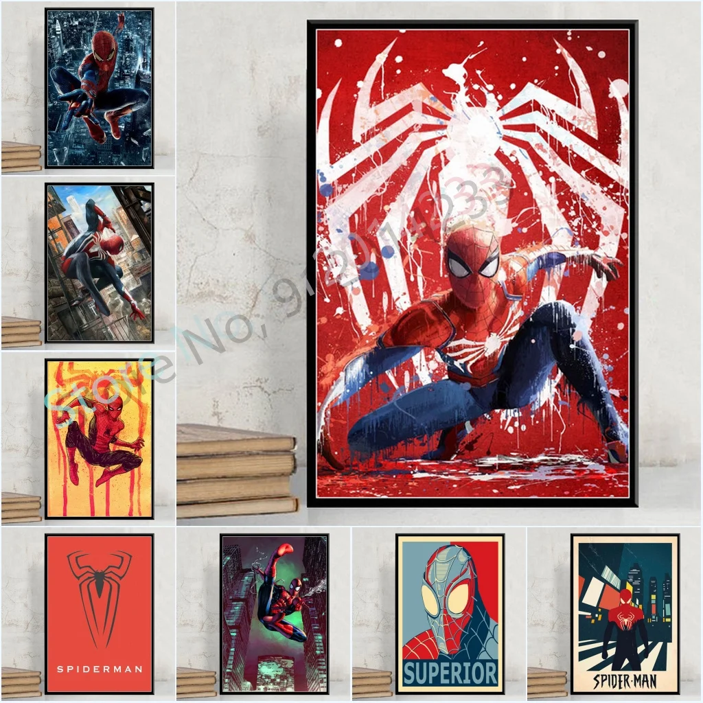 Poster Marvel Deco - Spider-Man Hanging, Wall Art, Gifts & Merchandise