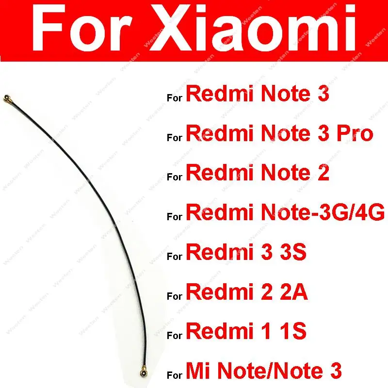 Cavo Flessibile Per Antenna Di Segnale Per Xiaomi Mi Note 2 3 Connettore Wifi Flex Ribbon Per Redmi Note 2 3 Pro Per Redmigo S2 1 1S 2 2A 3 3S