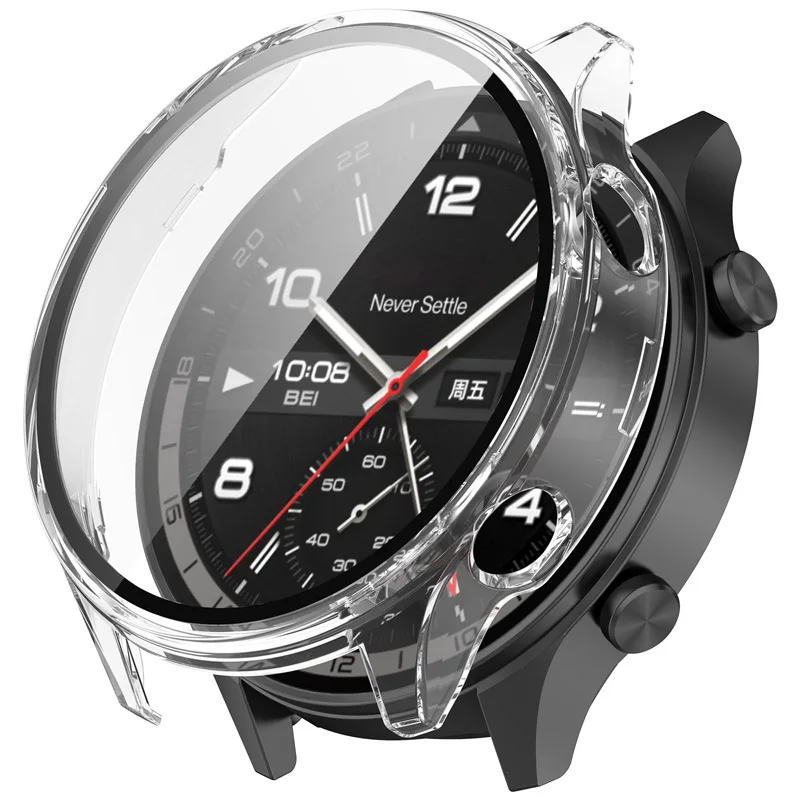 Durable Protective Watch Case Cover for Sport Smartwatches - Hard PC Full Coverage Shell