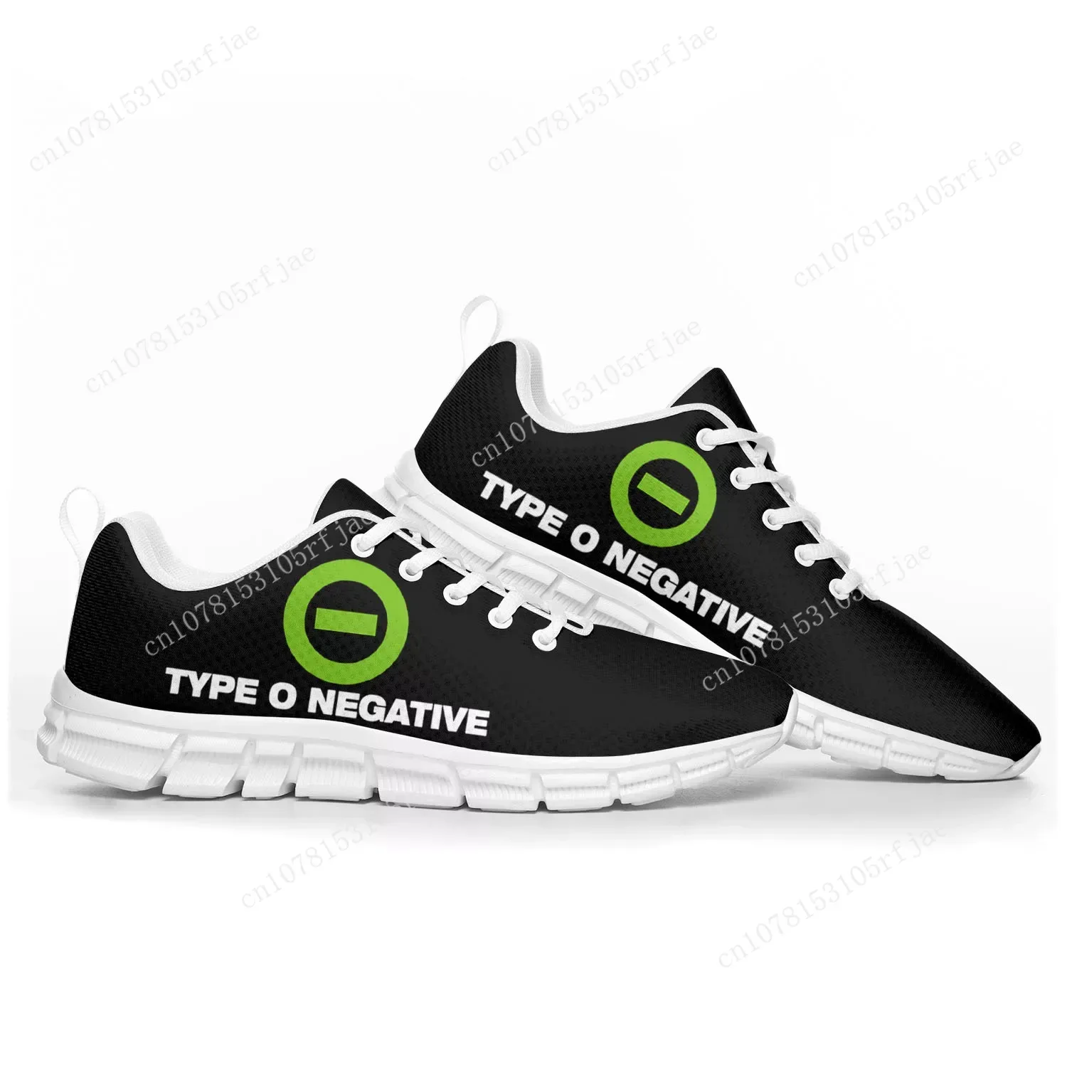 Type O Negative Metal Rock Band Sports Shoes Mens Womens Teenager Kids Children Sneakers Custom High Quality Couple Shoes White