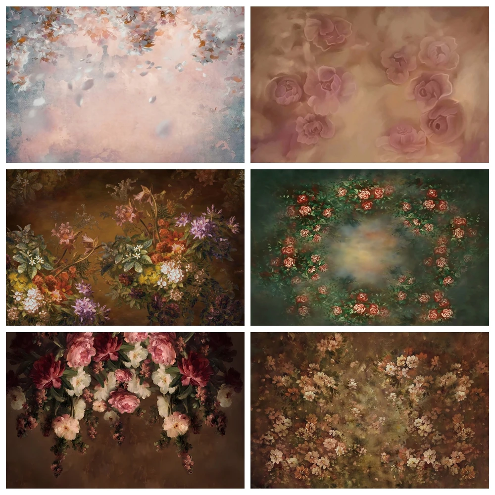 Yeele Grunge Abstract Gradient Flowers Wall Photocall Baby Portrait Photography Backdrop Photographic Backgrounds Photo Studio,photo backdrop