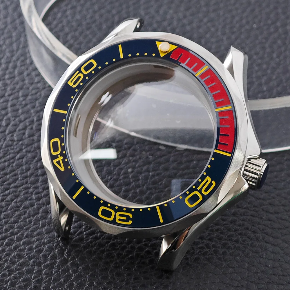 High-Quality Silvery Case Men's Diving Watch with Automatic Movement