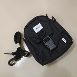 Wtaps Backpacks Shoulder Bag Men Women High Quality Socket Phone Bag Wallet Key Bag Canvas Waterproof Fabric Knapsack