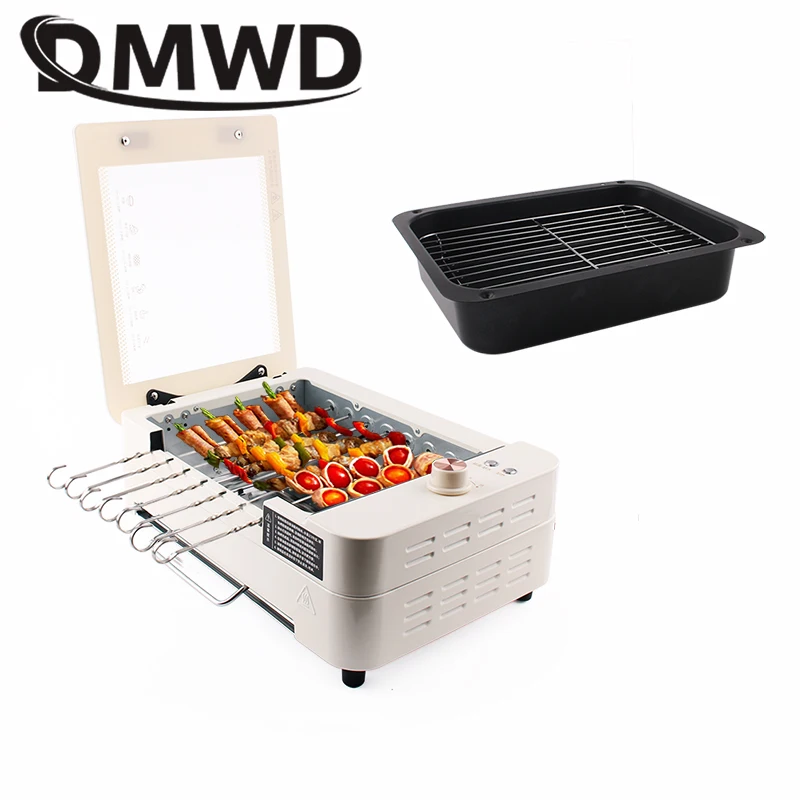 전기 바베큐 그릴 스테이크 팬, 자동 회전 꼬치 철판 기계, 무연 케밥 스토브, 바베큐 로티세리 오븐, 뜨거운 냄비, EU 