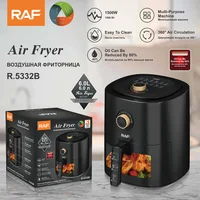 Large Capacity Air Fryer 6L - Fume-Free, Multifunctional Household Visual Electric Fryer for French Fries 1