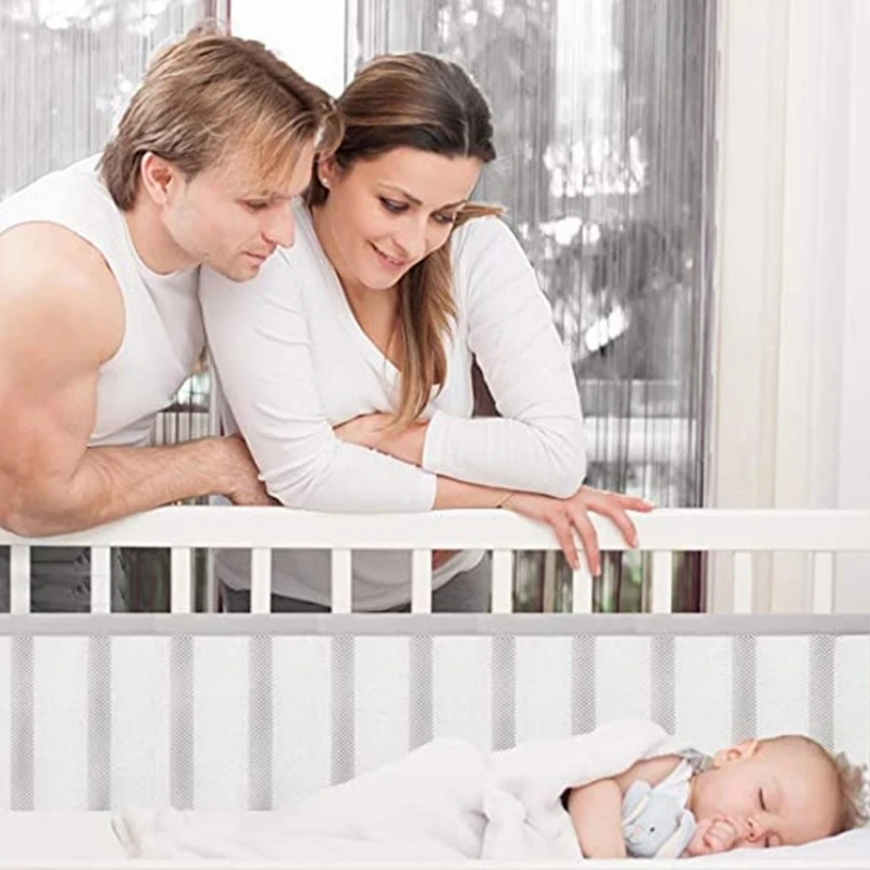 Bumper for Baby Bed Fence Cot Bumpers Bedding Accessories Child Room Decor Infant Knot Design Newborn Crib Cribs boys girls - 3