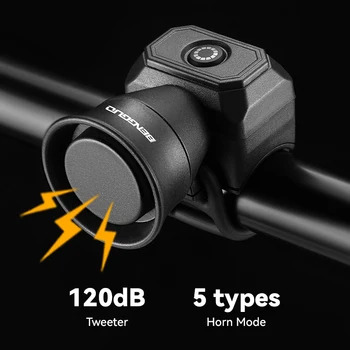 Mini USB Rechargeable Waterproof Bicycle Horn 1