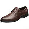 New Mens Business leather Shoes Soft soled comfortable formal shoe Casual versatile work footwear Fashion light Male shoes Homme 6