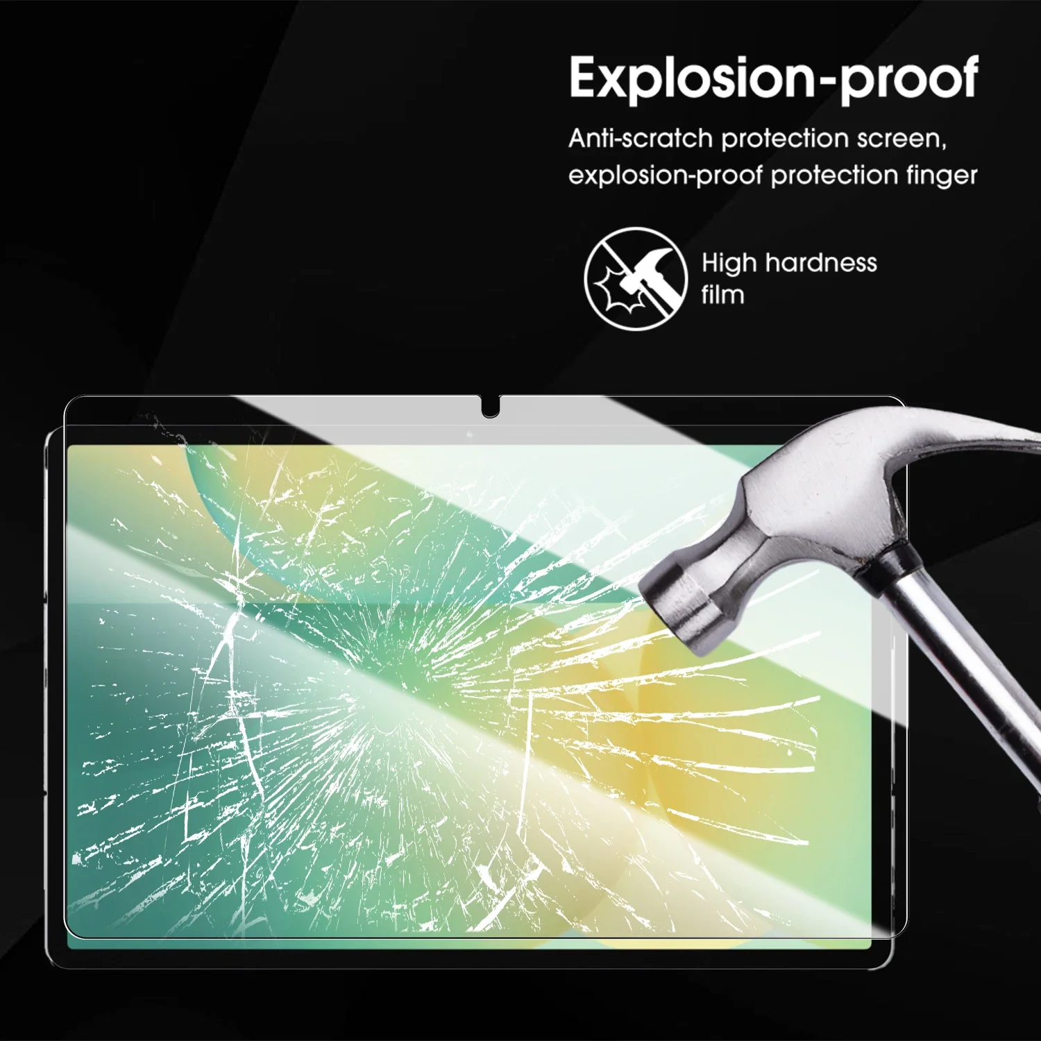 Premium Tempered Glass Screen Protector - Clear Protective Film
