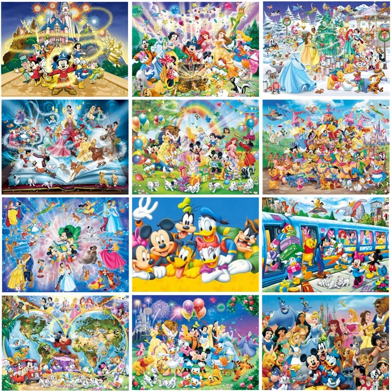 Disney Минни Микки Дональд Дак мультяшный герой искусство на стену домашний Декор