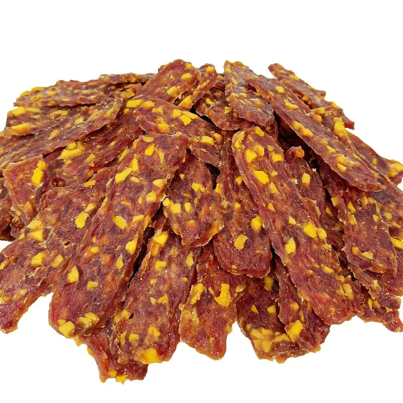 Dog Snacks Pet Snacks, Duck Meat, Chicken, Beef, Egg Yolk Slices, Dog Food, Duck Breast Jerky, Training Reward Beauty Hair