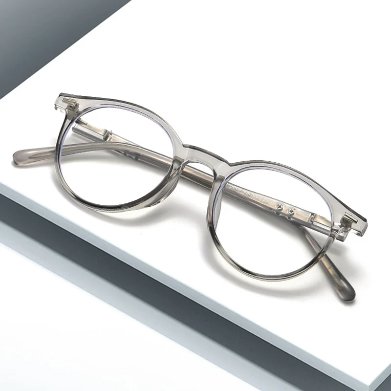 Blue Light Blocking Glasses SHAUNA Retro Classic Round Women Anti Blue Light Eyewear Clear Lens Glasses Frame Fashion Rivets Men Optical Frame, blue light blocking glasses, retro geometric glasses