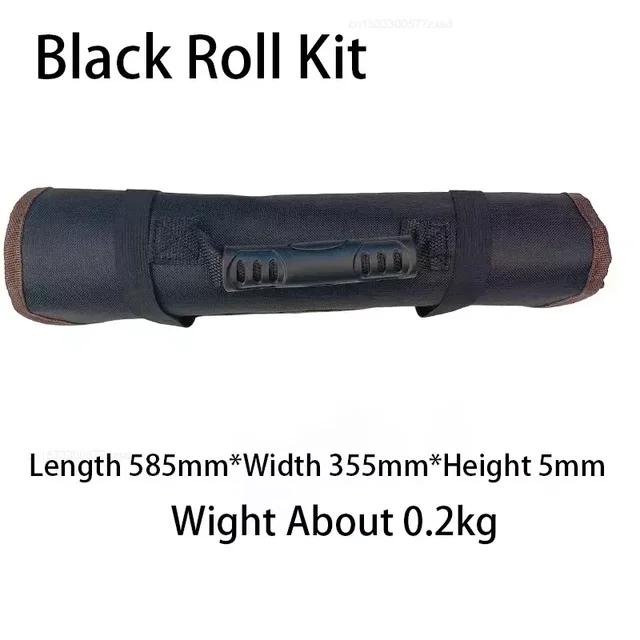 Multifunction Roller Tool Bags Oxford Canvas Practical Handles Bags Chisel Electrician Carrying Toolkit Instrument Package Case 6
