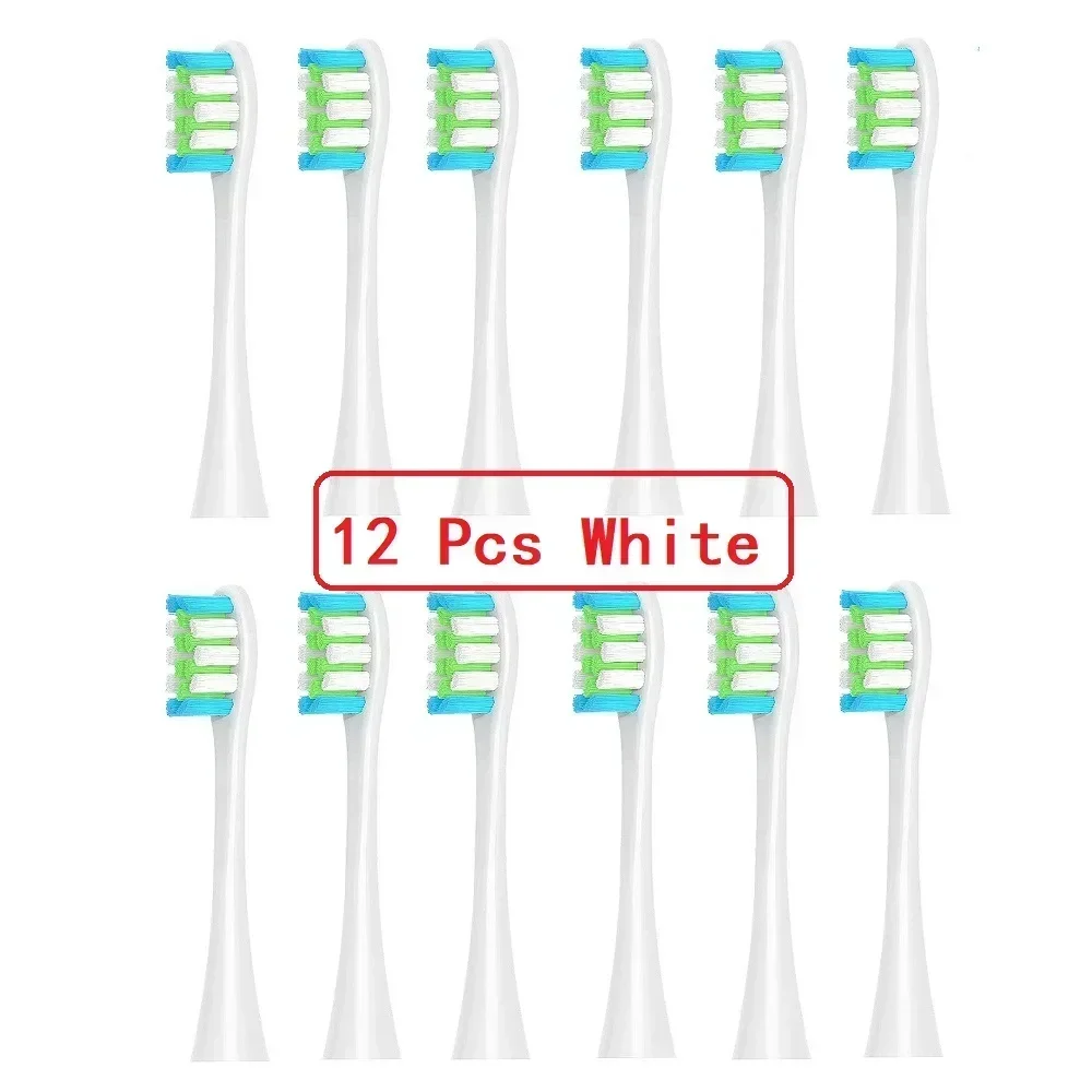 12 Pcs White