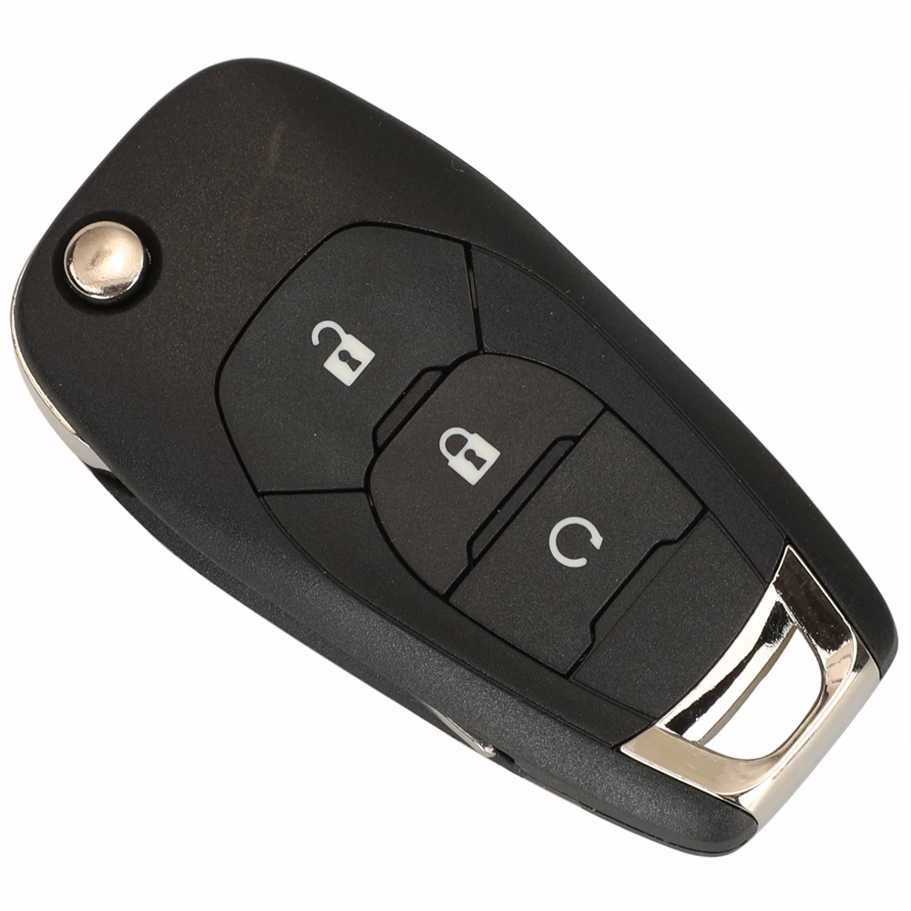 Keyforkess 30pcs pieghevole 3/4BTN telecomando portachiavi per Chevrolet Trax Spark Cruze Trailblazer Sonic Trailblazer Malibu per GM - S59c1d943761f4e578ba28c1c9638336bc
