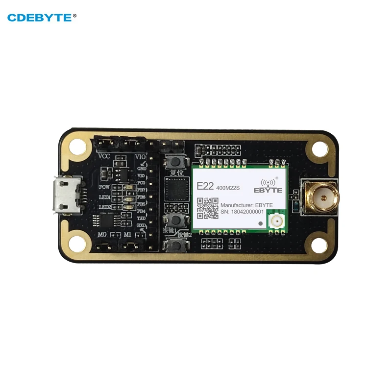 COJXU SX1268 Development Test Version Antenna Usb Adapter Cable Set E22-400MBL-01 For LoRa Spread Spectrum Module sx1268 lora test board 433mhz 470mhz development test kit for e22 400m22s cdsenet e22 400mbl 01