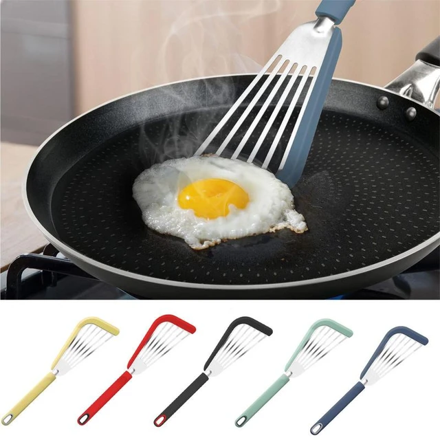 Resistant Slotted Spatula Turner Silicone Stainless Steel Nonstick Spatula  Turner Fish Spatula Silicone Fish Spatula - AliExpress