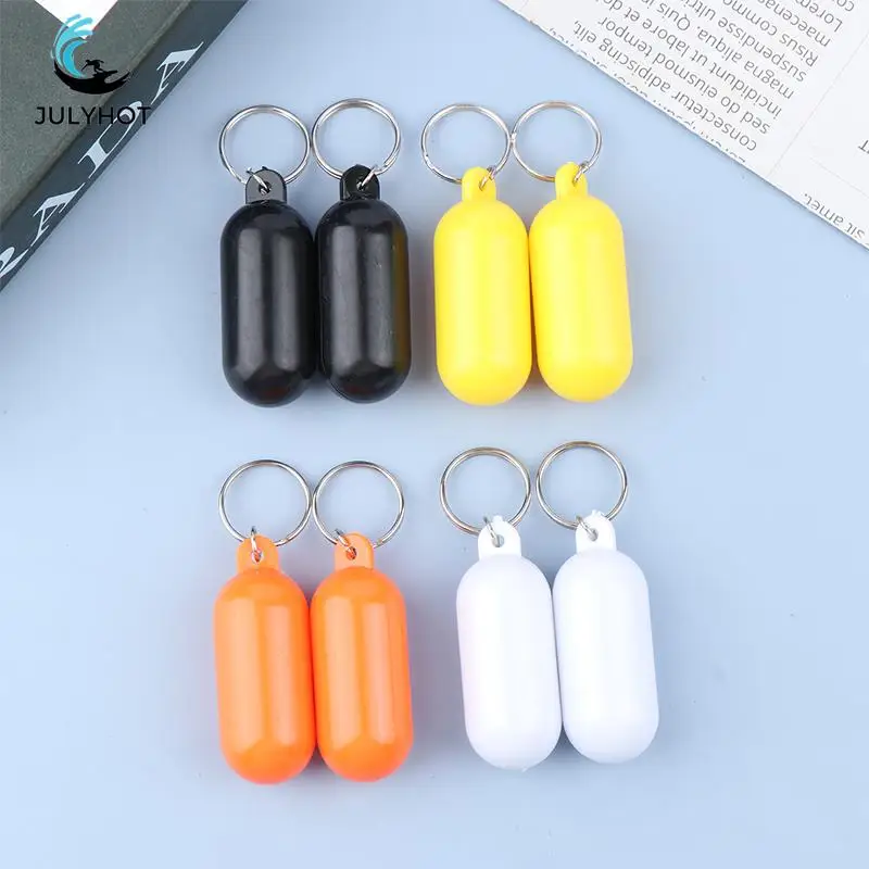 

2Pcs Boat Kayak Floating Keyring Buoyant Key Ring Float Keychain Boat Accessory For Boating Fishing Kayaking Rafting Surfing