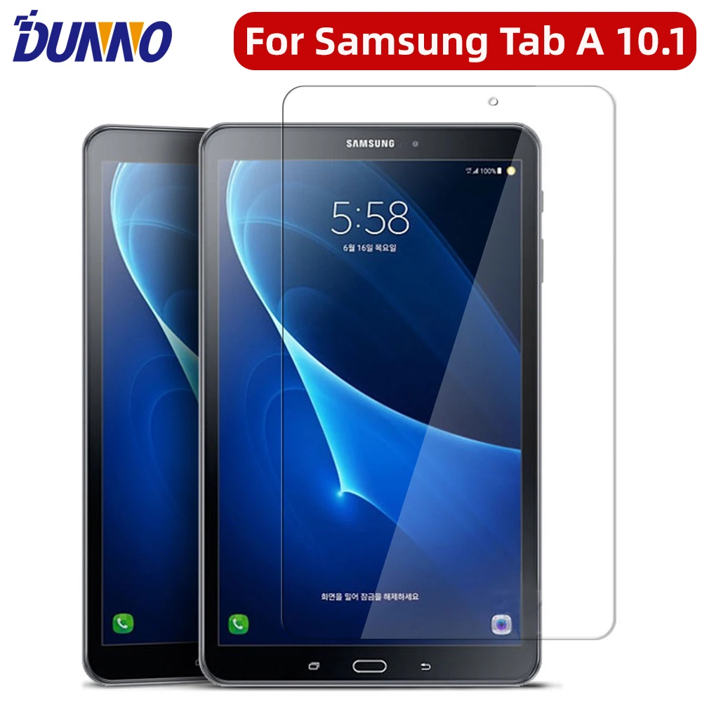For Samsung Galaxy Tab A 10.1 SM-T580 Tempered Glass Screen Protector Cover New 