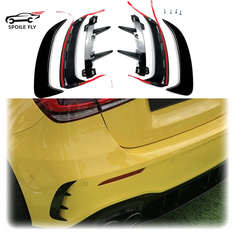 Kotflügel Radläufe Für Mercedes A-Klasse W177 - Einfache Montage Ohne Bohren Für A180, A200, A250, A35 Ab 2019