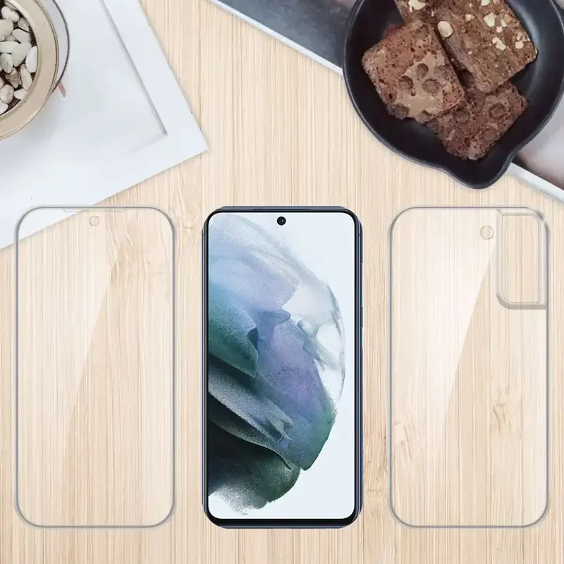 Full Body 2-in-1 Transparent Phone Case with Front and Back Protection