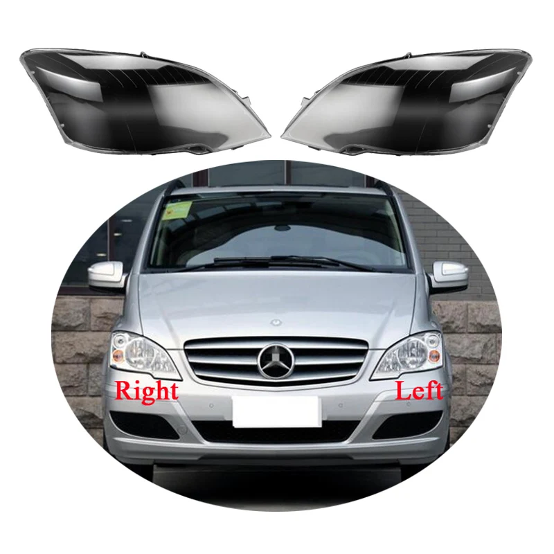 

Use For Mercedes Benz Viano Vito W639 2012 2013 2014 2015 Front Headlamp Shell Headlight Lens Cover Transparent Lampshade