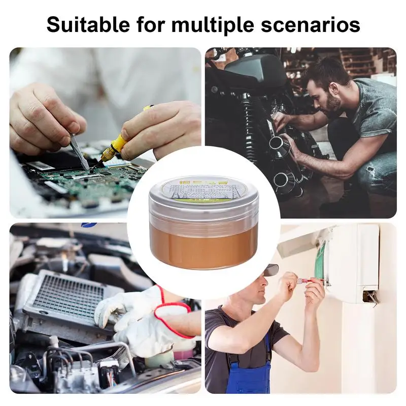 Copper Grease High Temperature Electrical Contact Grease 30g Strong Adhesion Automotive Battery Connection Circuit