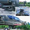 Yuxiang F11 Apache Armed Remote Control Helicopter 3d Inverted 6-Channel Flight Model Simulation Unmanned Helicopter Toy Gift 6