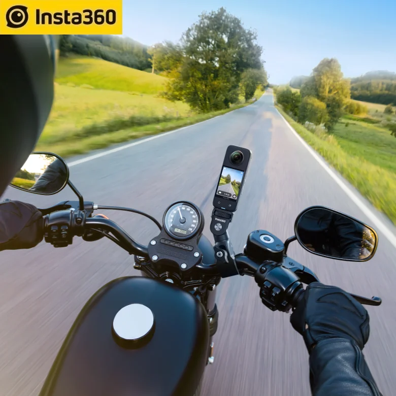 Insta360 Nuovo Pacchetto Di Montaggio Per Moto Per Go 3 \ X3 \ One Rs \ Go 2 \ One X2 \ One R \ One X \ One Action Camera Accessori Sportivi