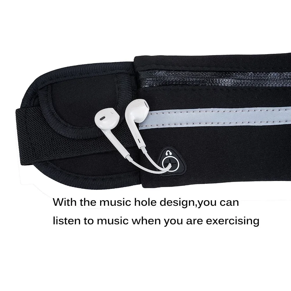 Running Pack Belt Waist Pouch for Women & Men Running Phone Holder Pouch/Phone Holder for Belt 6 Inches
