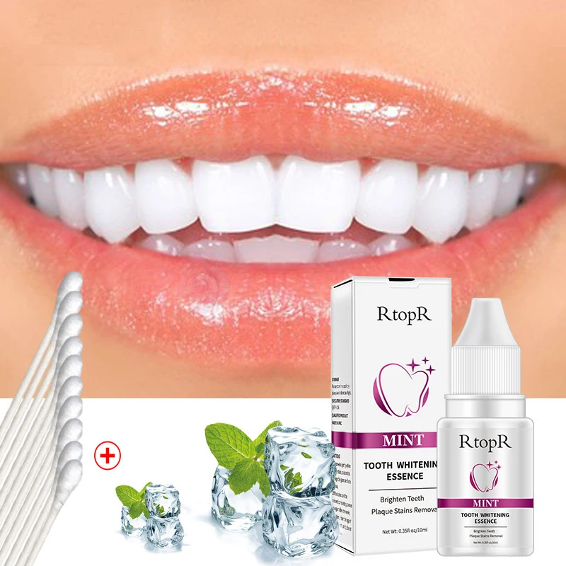 Teeth Whitening Essence Oral Hygiene 10ml Serum Plaque Stains Remove