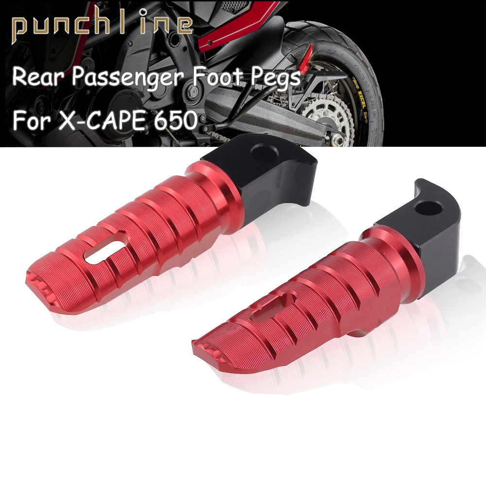 

Fit For MOTO MORINI X-CAPE 650 2022 Rear Passenger Foot Pedal Foot Pegs