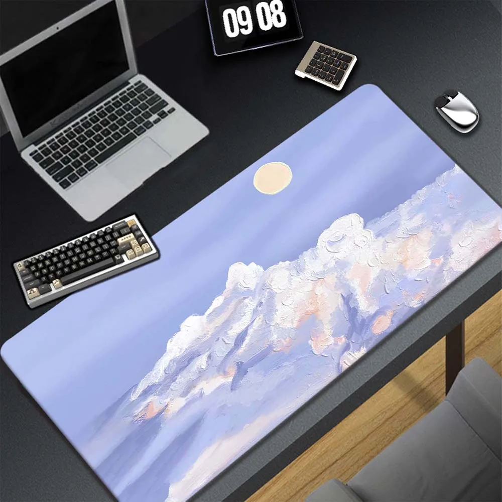 

Kawaii painting Extended Mouse Pad Office Mousepad Gaming Speed Keyboard Pads Table Carpet Computer Gamer Desk Mat XXL 400x900mm