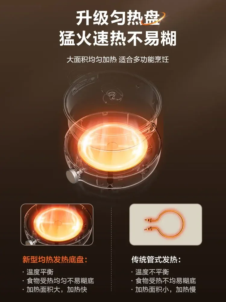 220V Detachable and Washable Home Electric Cooker Multi Cooker Pot 3