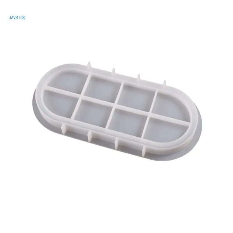 Molds Cup Pad Molds Epoxy Resin Molds Oval Shaped Silicone Material