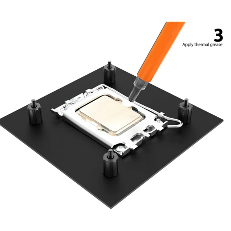 en métal IntelLGA1700/1200/115X pour IDCOOLING AURAFLOW/FROSTFLOW/ICEFLOW/ZOOMFLOW/PINKFLOW pour une installation