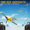Remote Control Airplane BF109 2.4GHz 4CH 400mm Wingspan One Key U-Turn Aerobatic RC Plane RC Warbird Gift Toys 761-11 3