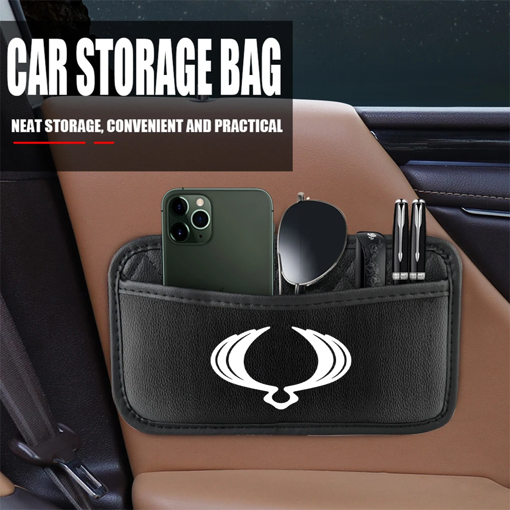 1pcs Car Interior Storage Bag Auto Storage Pockets Seat Back