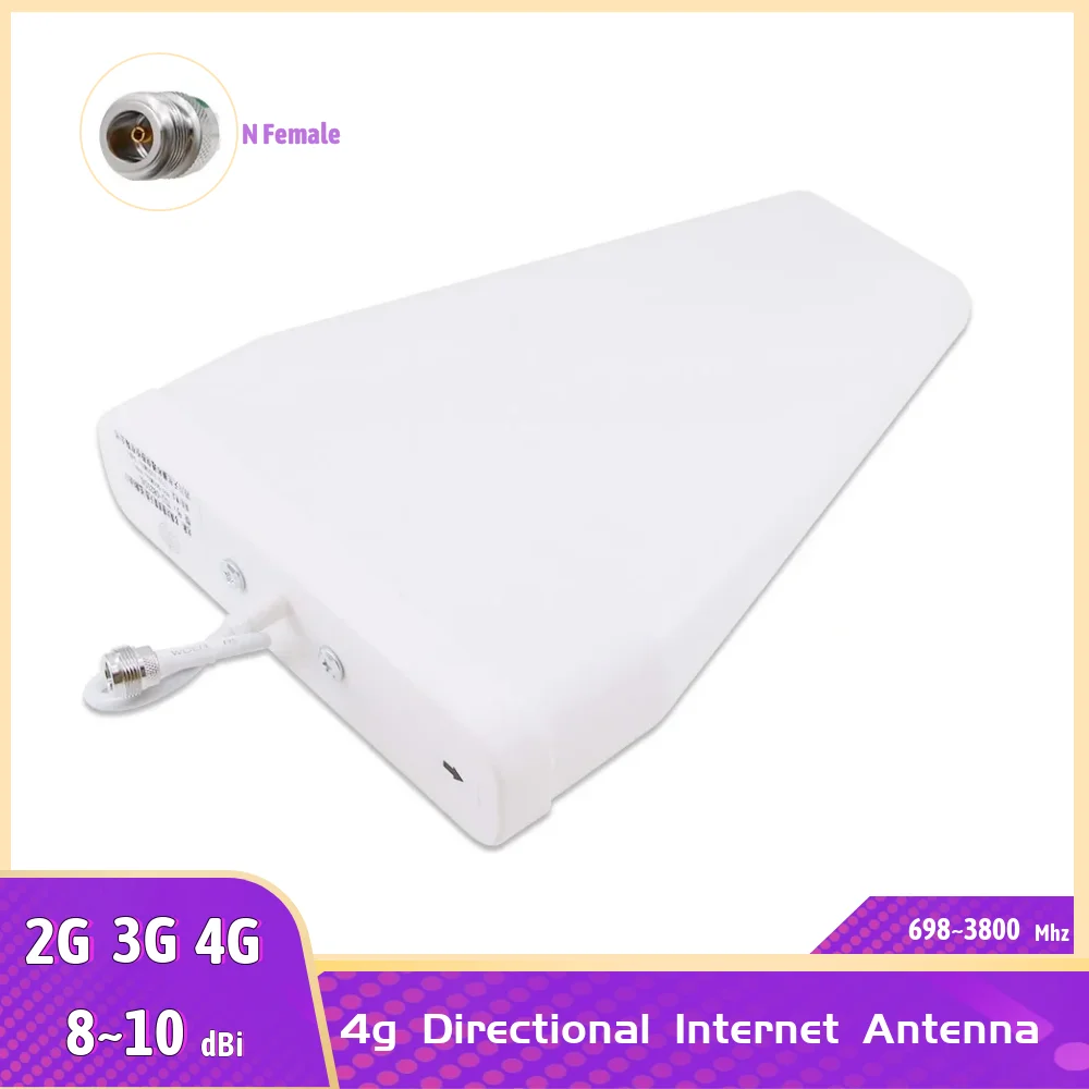 Outdoor 10dbi Antenna 698-3800MHz LPDA 2g 3g 4g 5g Log Periodic Antenna N-Female for Repeater GSM Cell Phone Booster outdoor antenna,4g antenna