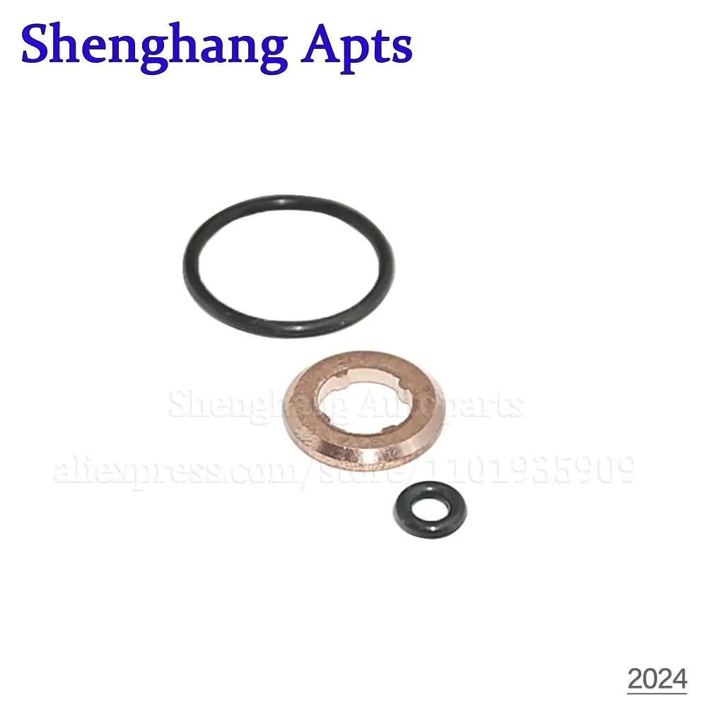 Injector Nozzle Seal O-Ring Kit 059130519B WHT000884 059130519 03P130519 For Audi A3 A4 VW Bora Caddy Eos 2.0 Diesel V6 2.7 3.0