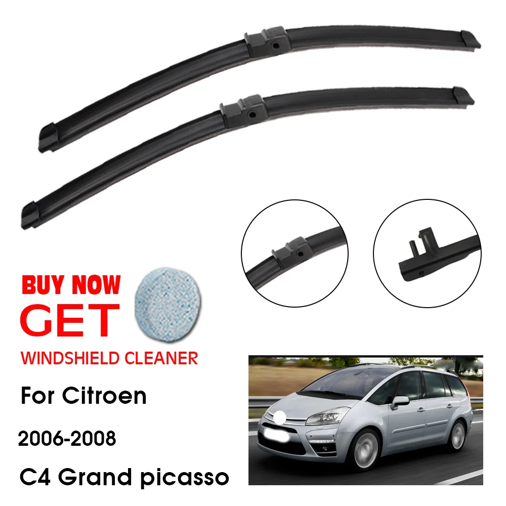 Tergicristallo Per Auto Per Citroen C4 Grand Picasso 32 "+ 30" 2006-2008 Lavavetri Anteriore Parabrezza Tergicristalli Accessori Per Spazzole