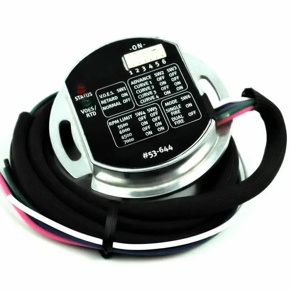 Craftsman Ignition Module Programmable Electronic Ignition 53-644 For Harley -Davidson - Fits 1970-1999 Big Twin & Sportster Models Electronic Ignition For Harley Big Twin Sportster