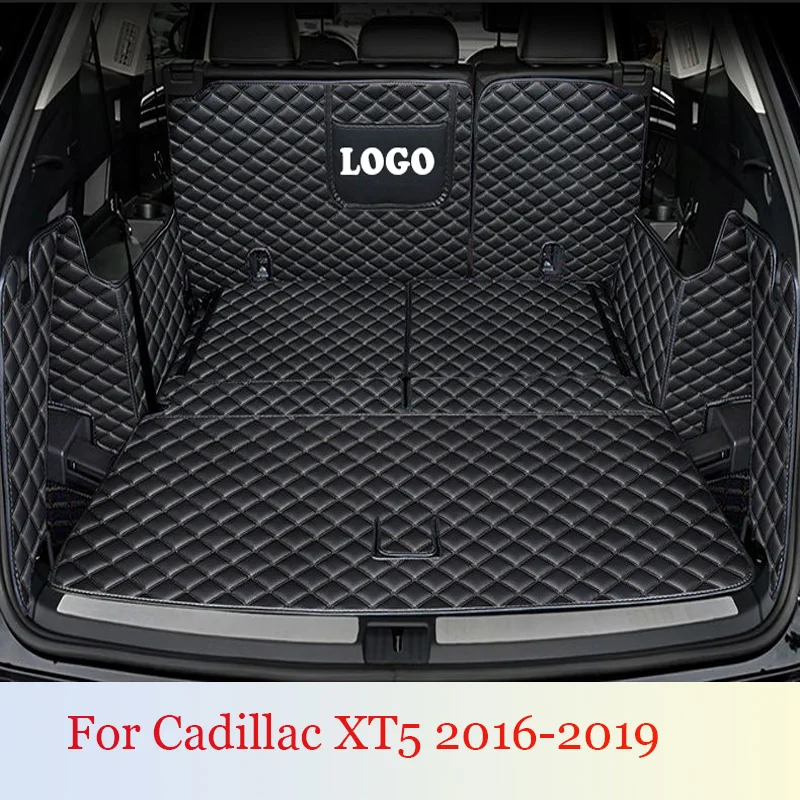 Custom Waterproof Car Trunk Mat Auto Tail Boot Tray Liner Cargo Carpet Pad Protector Fit For Cadillac Xt5 2016 2017 2018-2019