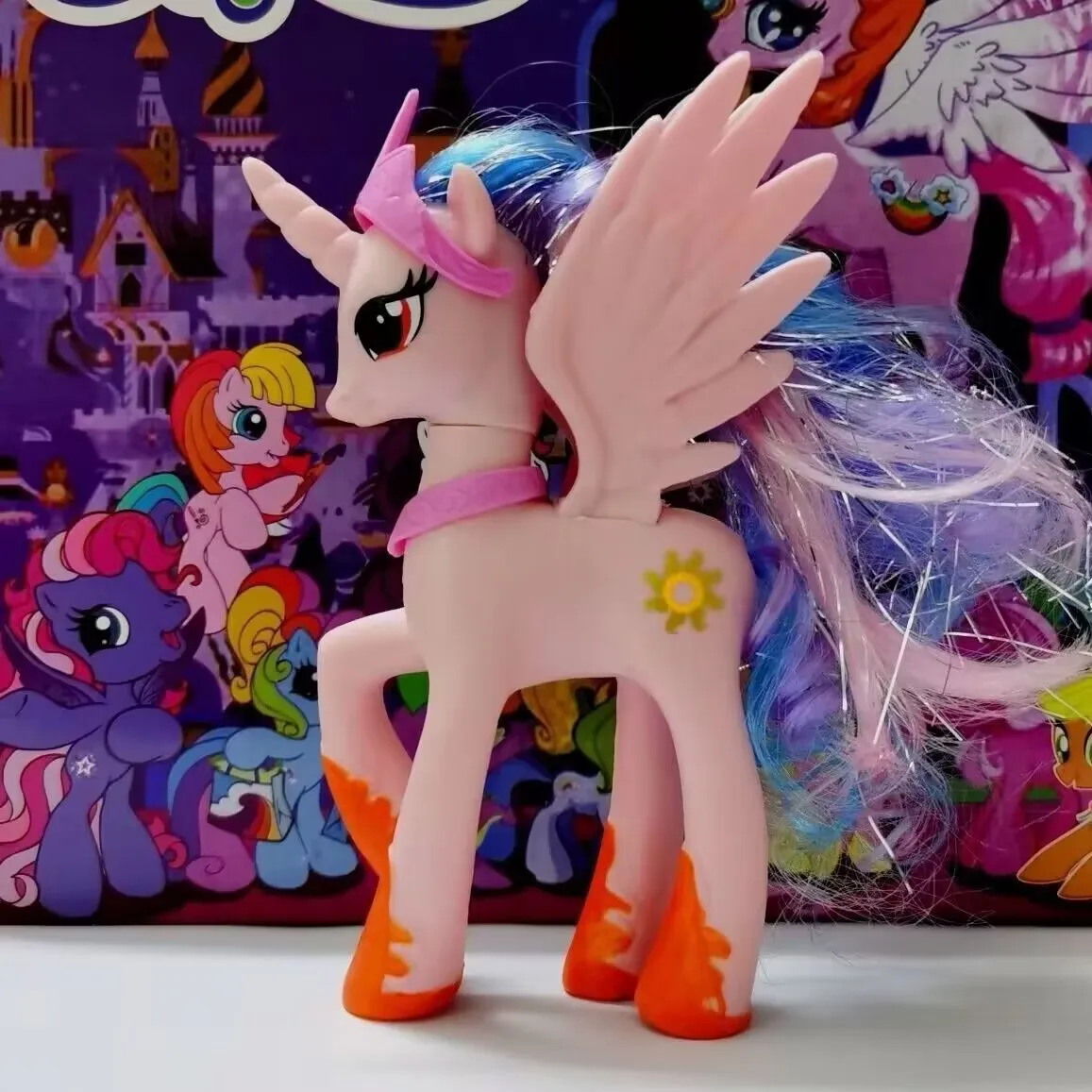 Hasbro mon petit poney figurine d'anime princesse Cadence cauchemar lune  reine Chrysalis arc-en-ciel Dash modèle jouet poupée Collection cadeau -  AliExpress, image size:1157x1157