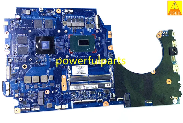 

Для hp OMEN TPN-Q195 17-материнская плата L11142-601 DAG3BDMBAC0 2 Гб i7-8750H SR3YY 1050 б/у работает хорошо