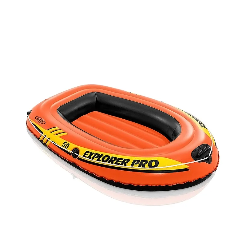 Intex 58355 Explorer Por 100 Set Di Barche Laghi Con Kayak Serie Di Sport Acquatici All'Aperto Air Boat Gommone Pieghevole Portatile
