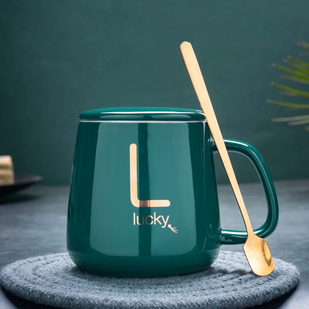 Mug Christmas Gift Set 55 Degrees Thermostat Cup Multi Scenario Portable Warm Ceramic Mugs With Spoon Practical Organizer Bags