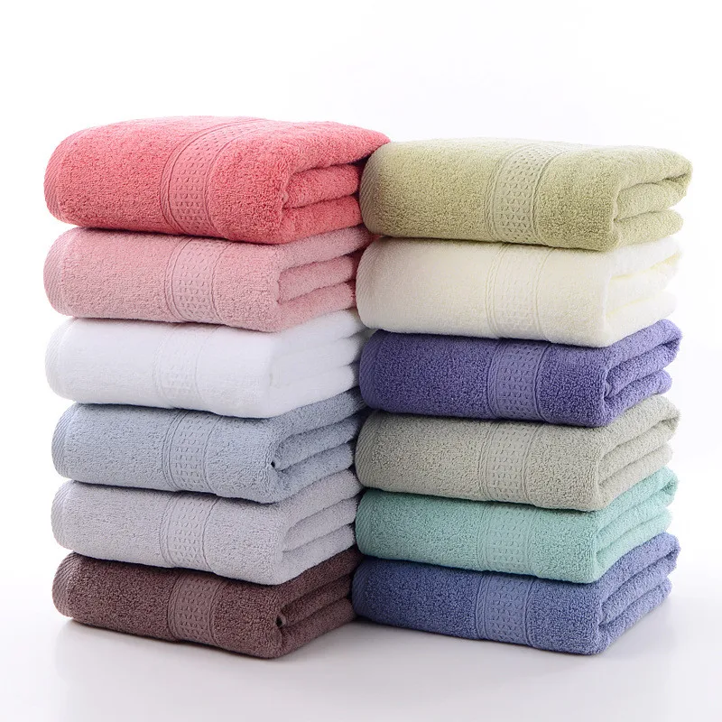 100% Pure Cotton High Quality Face Bath Towel 34x75cm Home Hotel Towels For  Adults Quick-Dry Thicken Soft Face Towels Absorbent - AliExpress